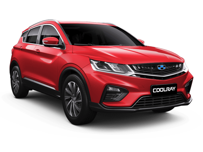 Купить Geely Coolray в Уфе - Красный